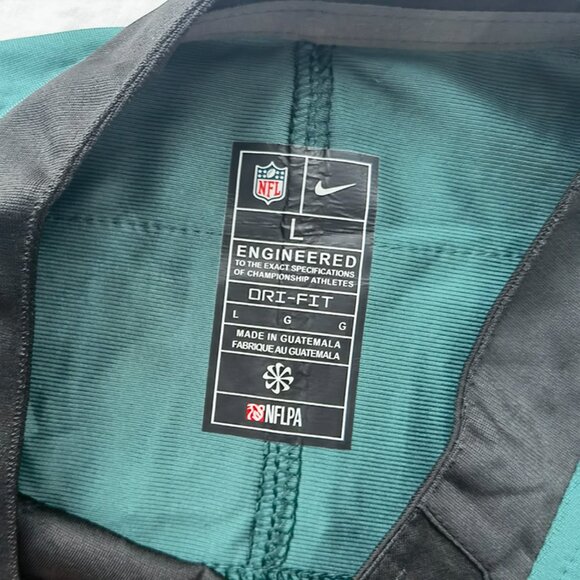 NFL HURTS Green No. 1 Short Sleeve Jersey - Picture 4 of 10